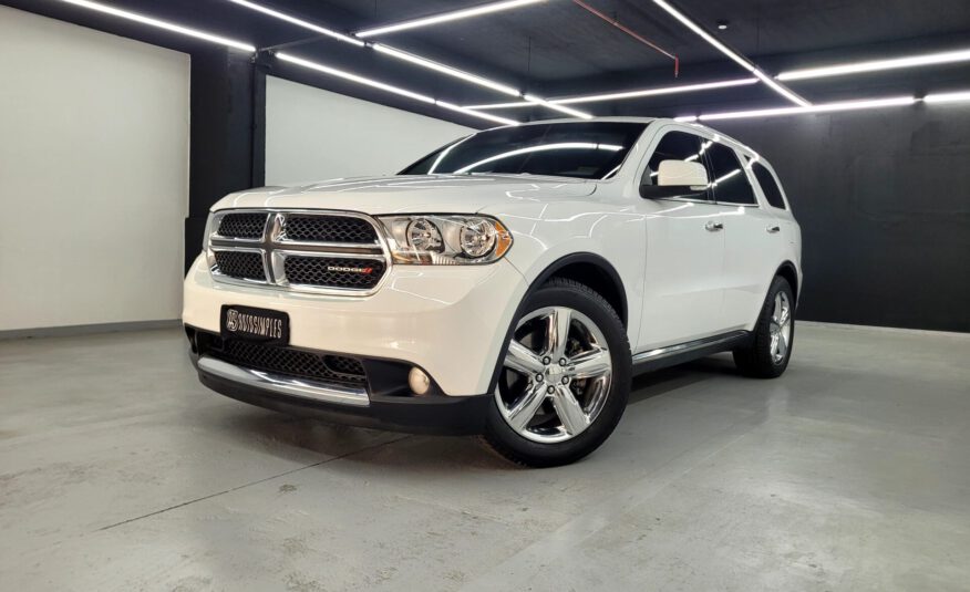 DODGE DURANGO 3.6 4X4 CREW V6 GASOLINA 4P AUTOMATICO